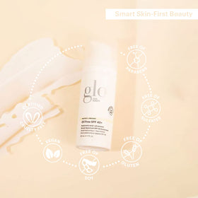 Glo Skin Beauty hyaluronic acid visual representing hydration and plumping benefits