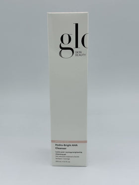 Glo Skin Beauty size comparison with 6.7 oz bottle showing travel-friendly benefit