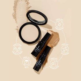 Glo Skin Beauty texture drop on skin illustrating lightweight blendability