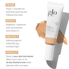 Glo Skin Beauty pump dispenser detail for controlled product use