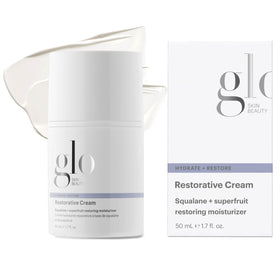 Glo Skin Beauty jar front view showing product and branding for trusted hydration
