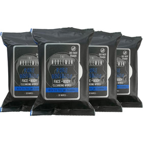 Global Beauty Care front packaging showing resealable pouches and benefits