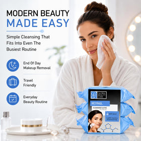 Global Beauty Care four packs staged in gym bag and travel kit