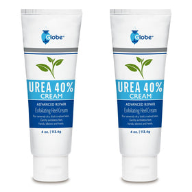 Globe front packaging two-pack showing tubes and total 8 oz for long-lasting use