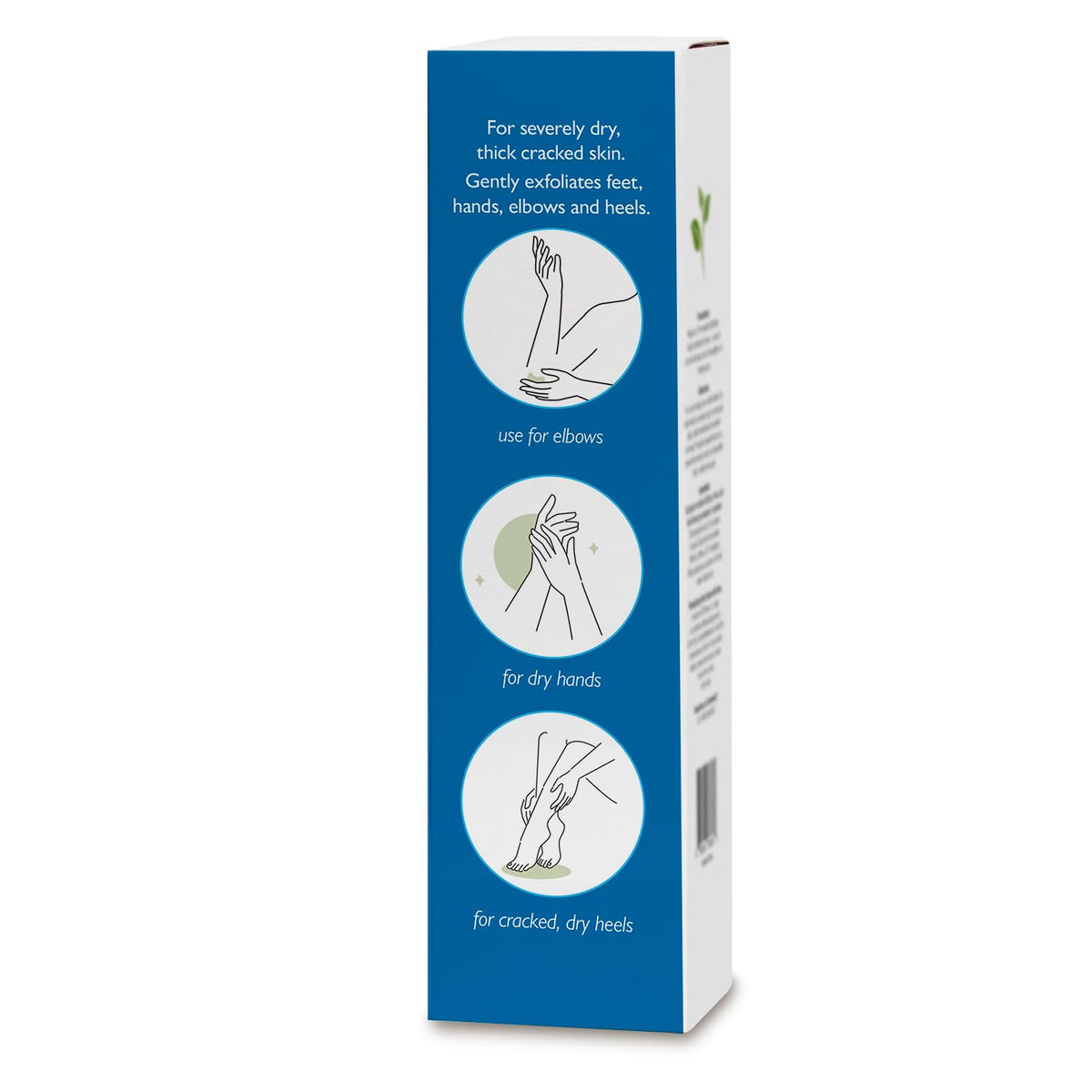 Globe cream on feet with socks overnight illustrating deeper hydration routine