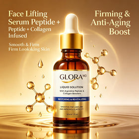 Gloramd Official dropper closeup delivering precise serum application
