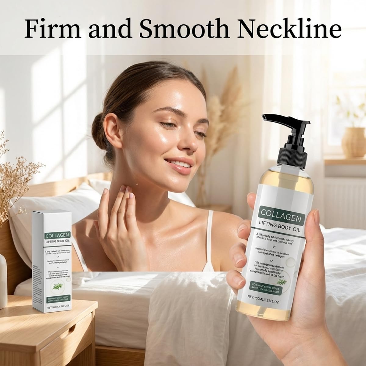 Gloramd Serum after absorption showing non-greasy silky skin finish