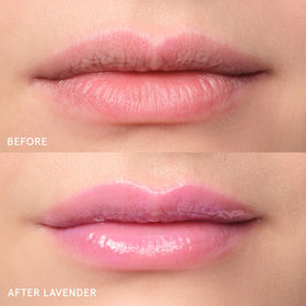 Glossier Balm Dotcom on cuticles close-up showing targeted nourishment