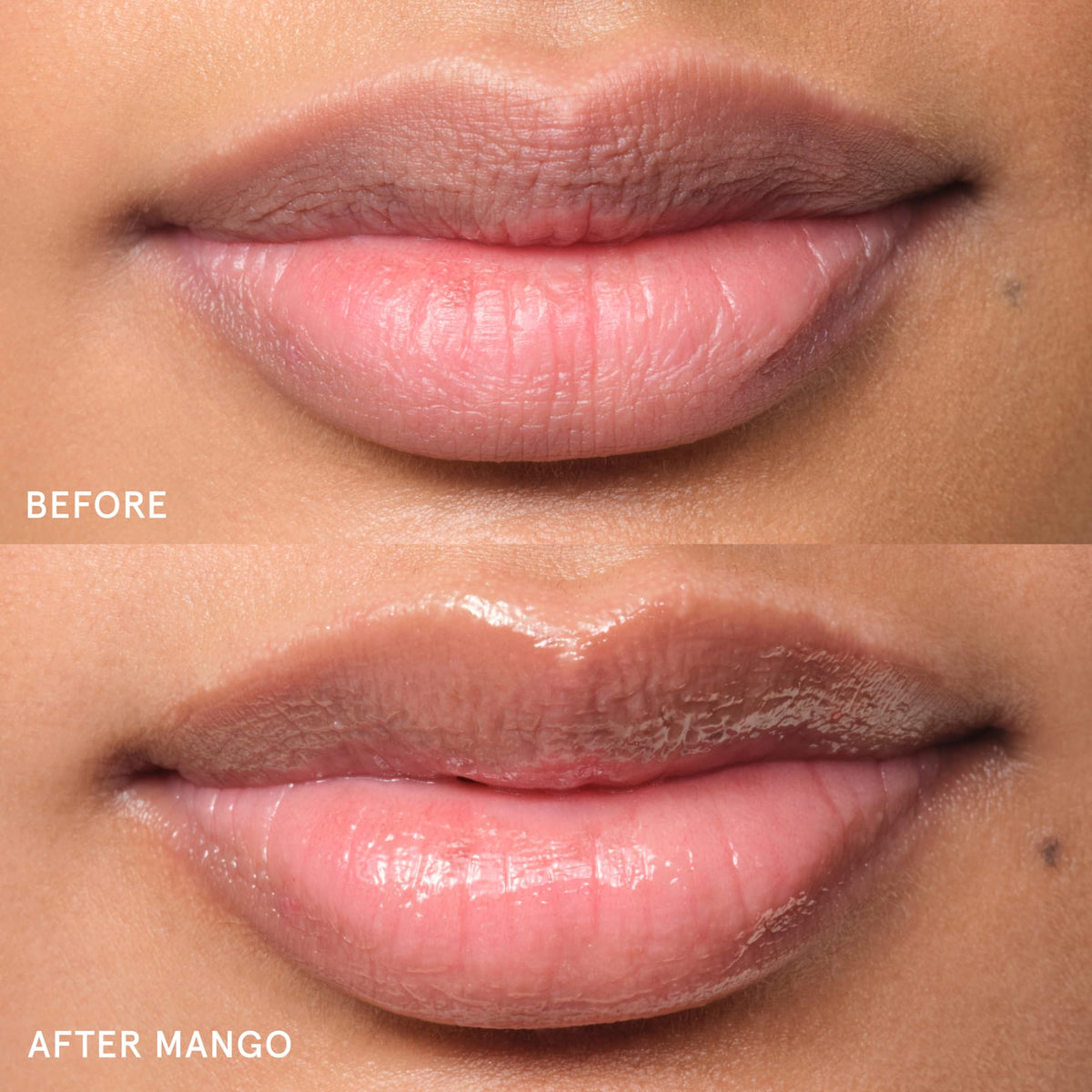 Glossier balm dotcom used on cuticles demonstrating quick moisturizing relief