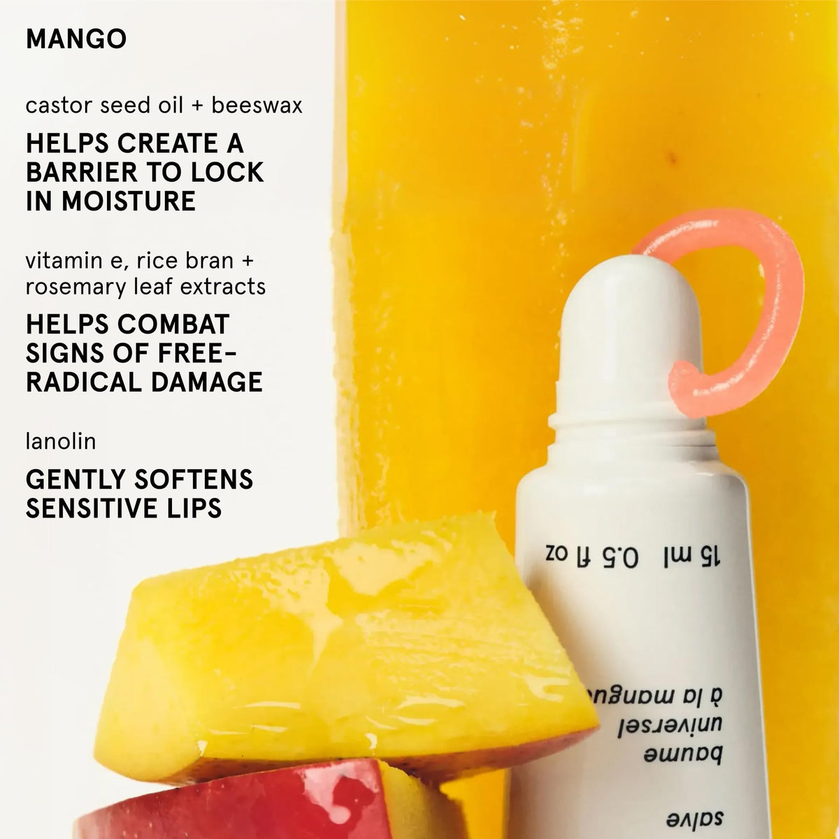 Glossier balm dotcom applied to lips closeup for smooth hydrated finish