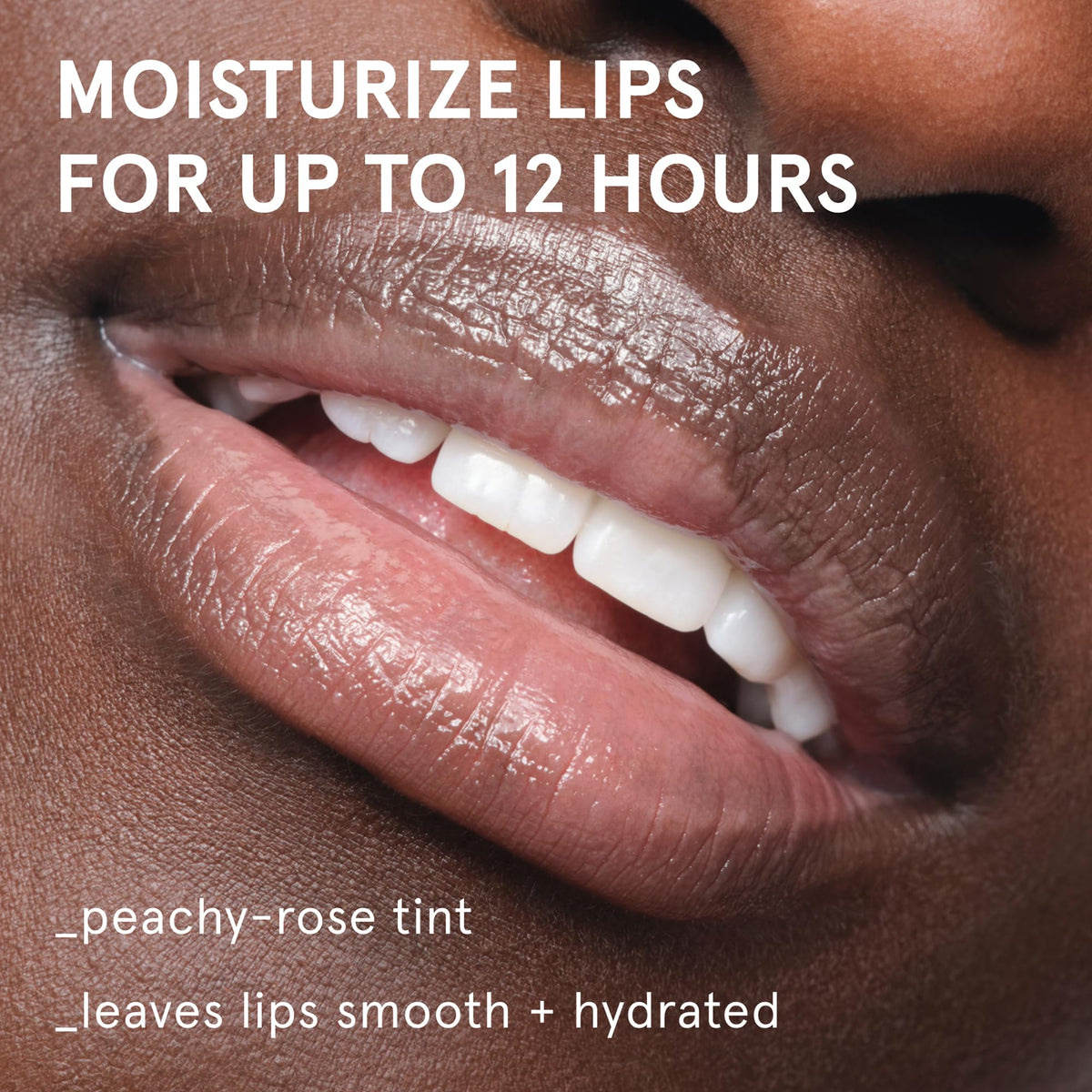 Glossier balm dotcom open tube texture close-up highlighting rich hydration