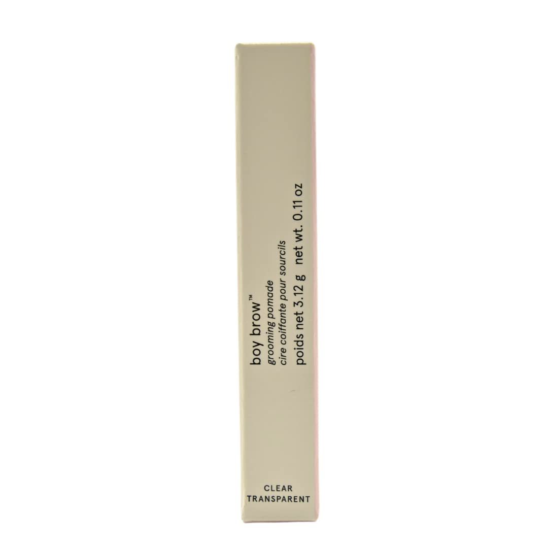 Glossier Boy Brow precision wand close-up demonstrating clean application and control