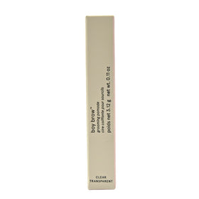 Glossier Boy Brow precision wand close-up demonstrating clean application and control