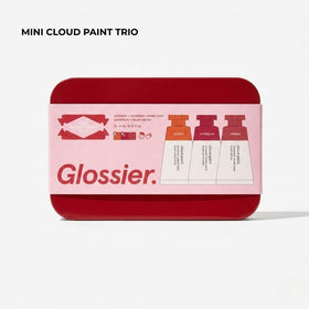 Glossier Crimson jar close-up displaying smooth gel-cream texture for blendable color