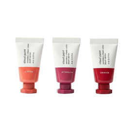 Glossier mini cloud paint trio front tin showing festive packaging and easy gifting