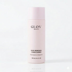 Glov Beauty front bottle showing packaging and product benefit of smoothing