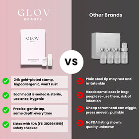 Glov Beauty lifestyle shot on bathroom vanity showing convenient self-care routine