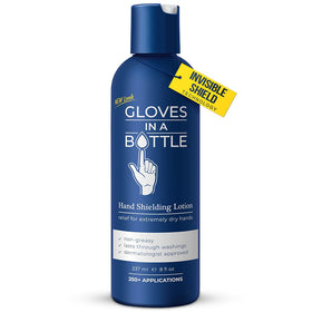 Gloves In A Bottle 8 oz front packaging shows product and benefits