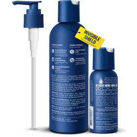 Gloves In A Bottle pump dispenser for quick hygienic dispensing