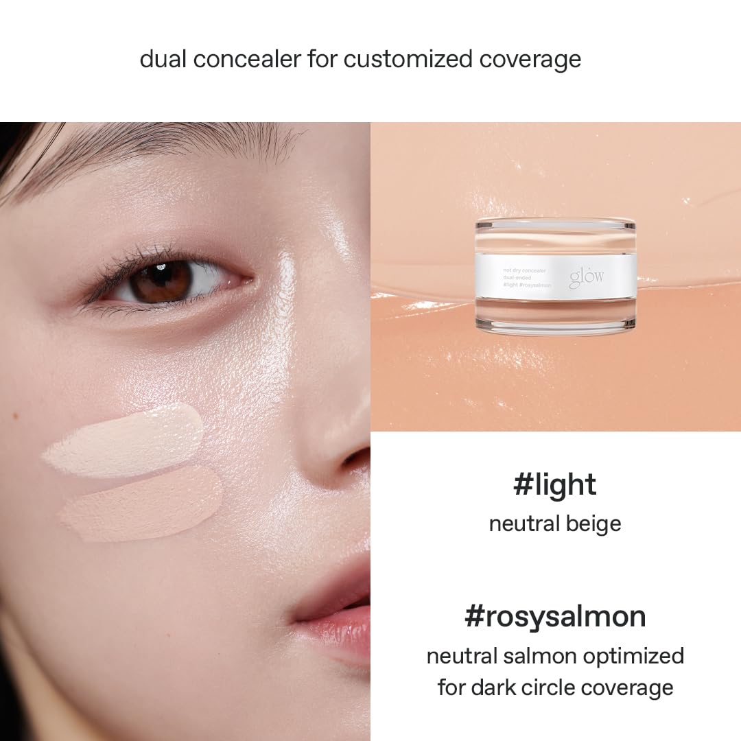 glow application under-eye demo showing targeted correction and brightening benefit