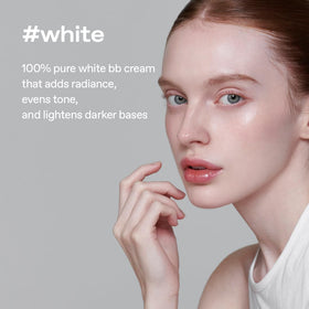 glow texture swirl of BB cream, lightweight hydration visible in creamy texture