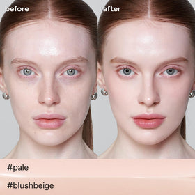 glow close-up of creamy melt-in texture demonstrating smooth blend benefit