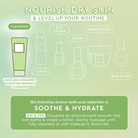 Glow Recipe demonstrating lotion-to-foam transformation and gentle cleansing action