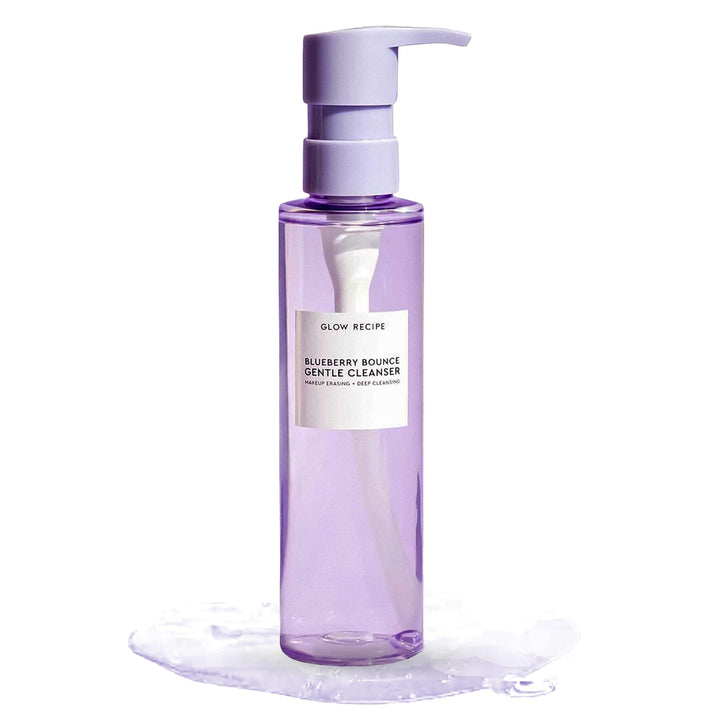 Glow Recipe bottle front packaging showing product and benefits