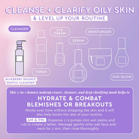 Glow Recipe blueberry extract close-up emphasizing antioxidant hydration