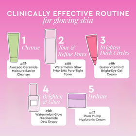Glow Recipe ceramide cleanser close-up demonstrating gentle lather and barrier support