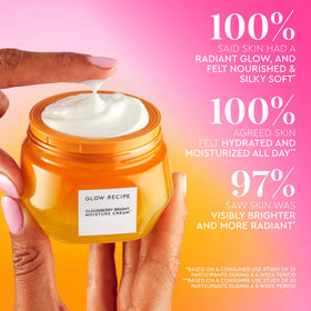Glow Recipe used as makeup base showing smooth, radiant finish