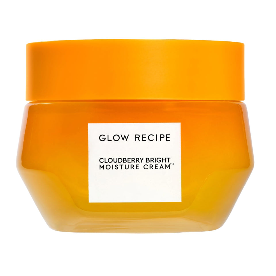 Glow Recipe front packaging showing refillable jar and branding, communicates eco-friendly design