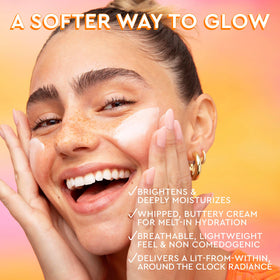Glow Recipe open refill pod ready to insert highlighting waste reduction