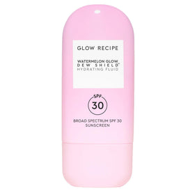 Glow Recipe front packaging showing tube and branding with SPF benefit
