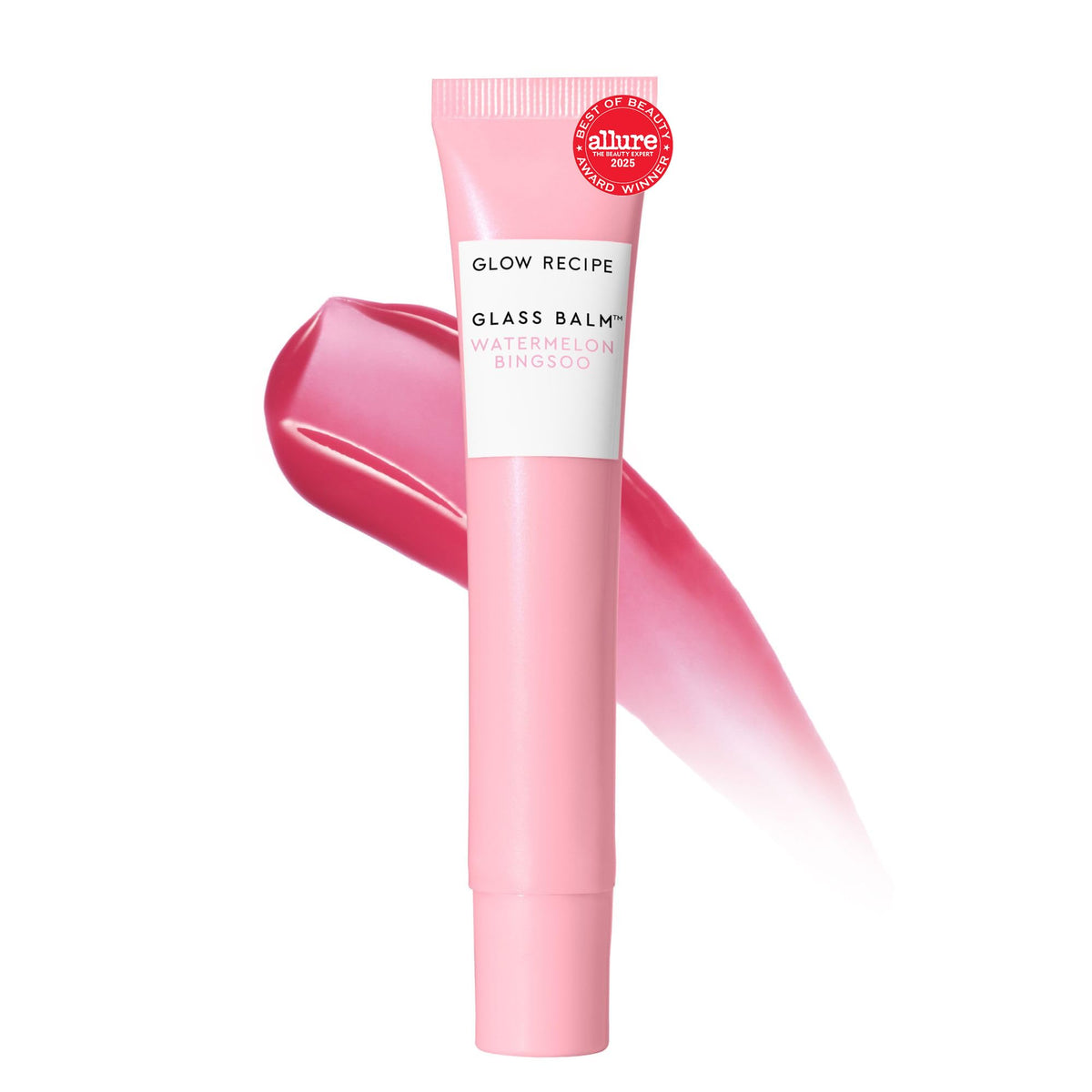 Glow Recipe product front packaging showing glossy finish and tint benefit