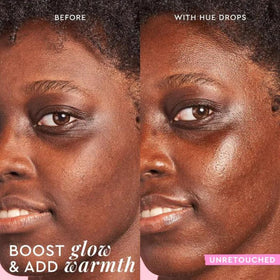 Glow Recipe packaging label close-up highlighting niacinamide benefits