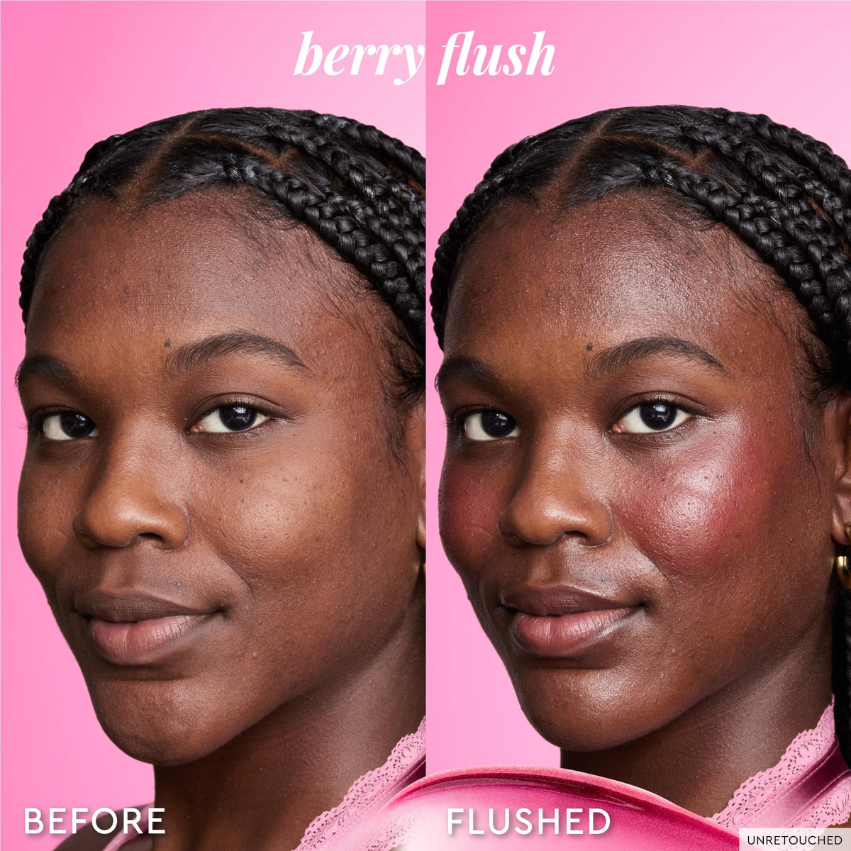 Glow Recipe lip tint on lips for coordinated cheeks-and-lips benefit