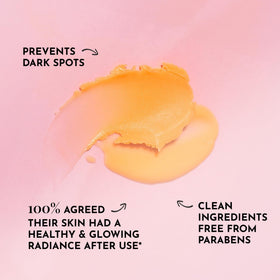 Glow Recipe ingredients display with apricot kernel, camellia and blueberry benefits