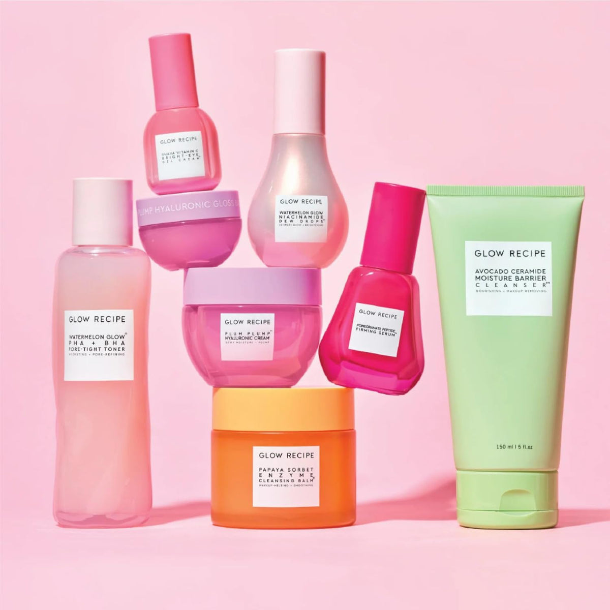 Glow Recipe product label highlighting gentle formulation and clean ingredients