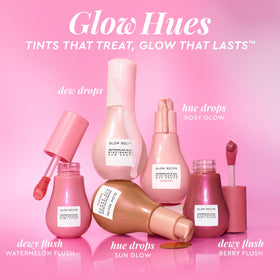 Glow Recipe 0.4 oz tube held in hand showing travel-friendly size benefit