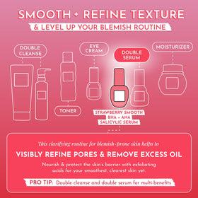 Glow Recipe bottle staged on bathroom shelf, evokes daily skincare ritual benefit