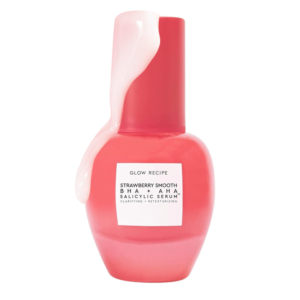 Glow Recipe front packaging showing bottle and box, communicates clean routine benefit