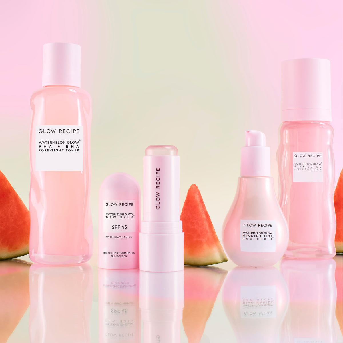 Glow Recipe sunscreen next to coin showing compact travel-friendly size