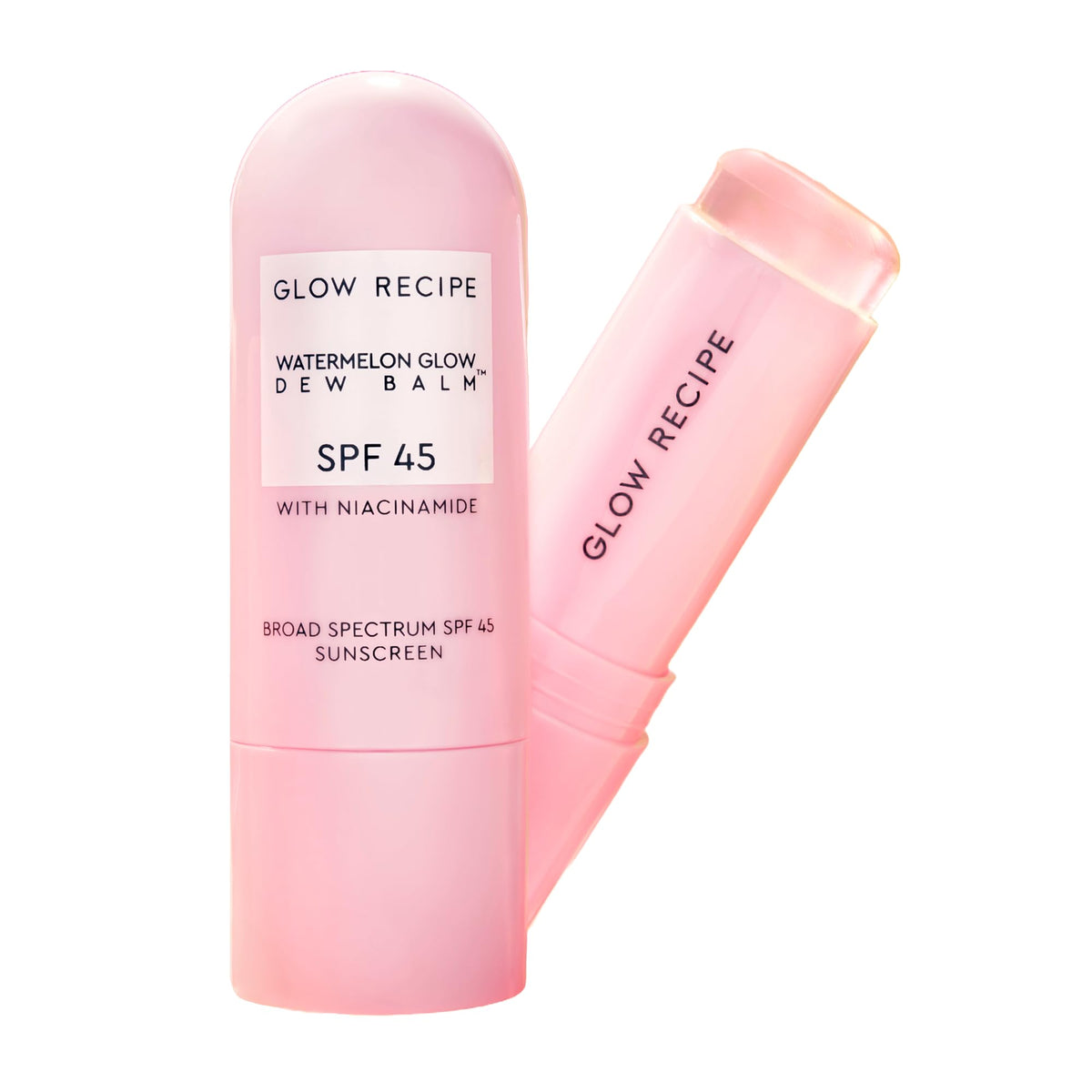 Glow Recipe front packaging showing stick and SPF benefit
