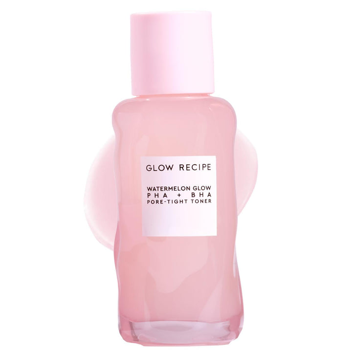 Glow Recipe front bottle showing product and compact size for travel