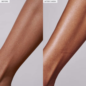 Glow Recipe applying cream to arm highlighting fast absorption benefit