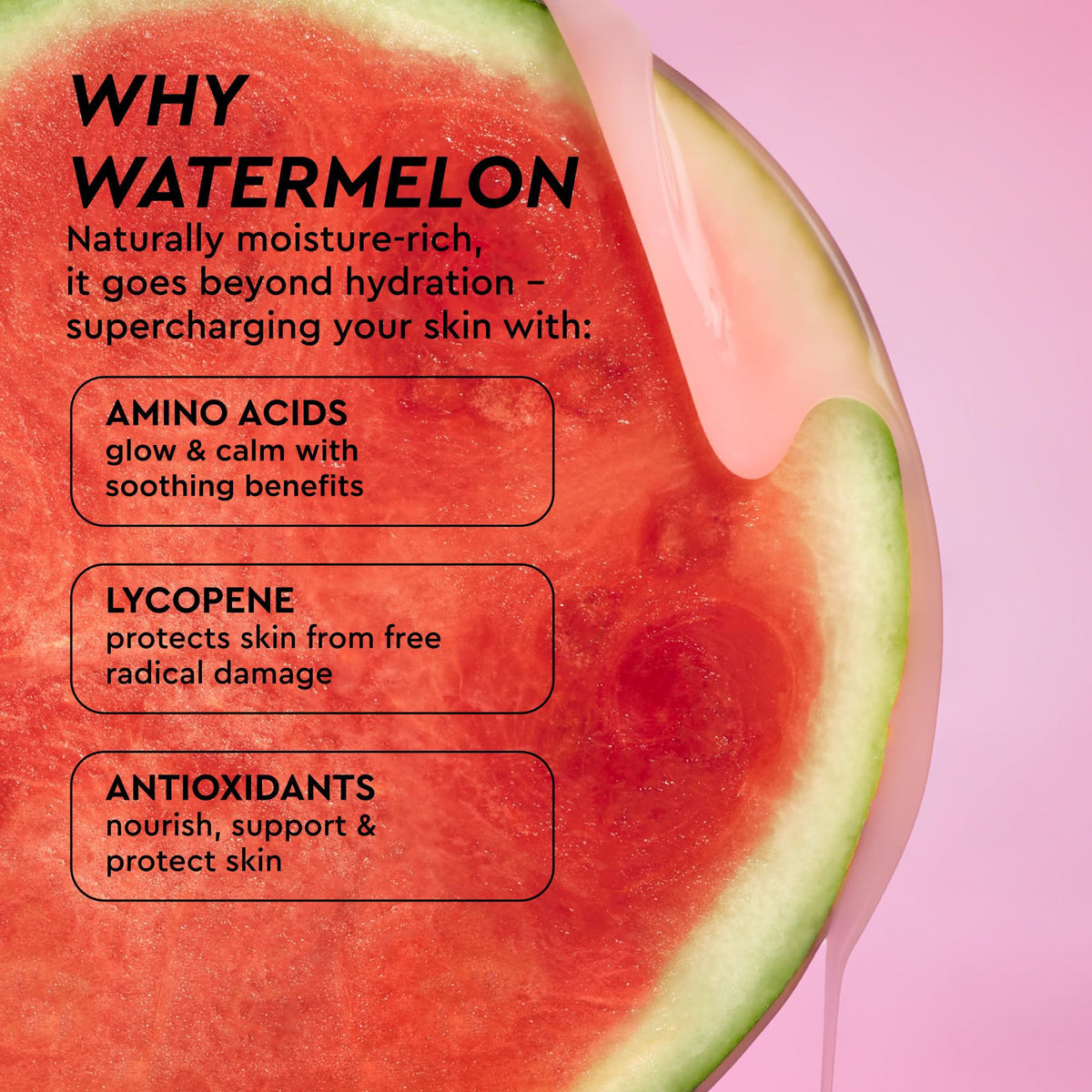 Glow Recipe ingredient close-up with watermelon illustrating natural extract benefits