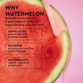 Glow Recipe ingredient close-up with watermelon illustrating natural extract benefits