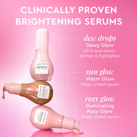 Glow Recipe 80ml bottle next to common objects showing accurate size and travel-friendly