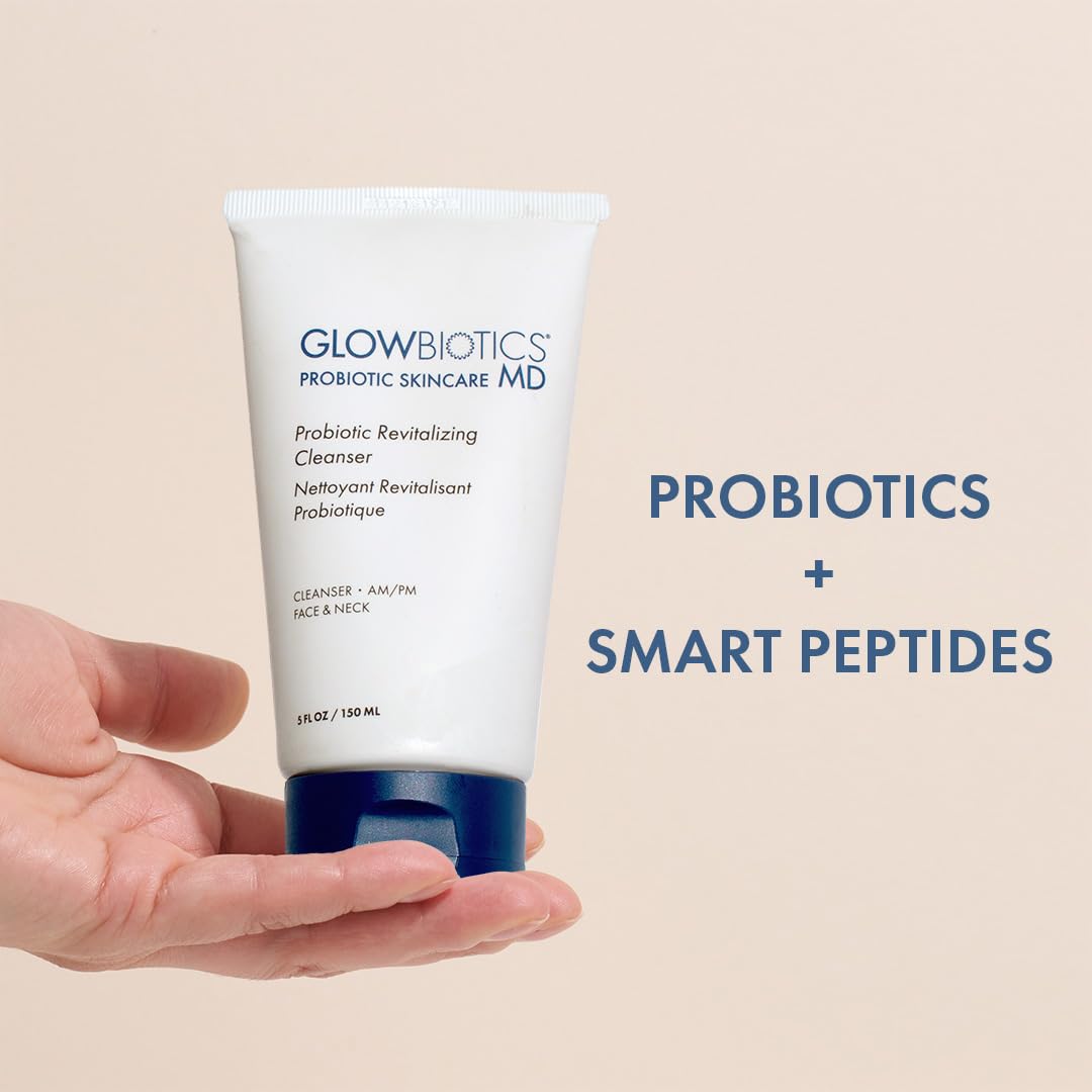 Glowbiotics gel texture close-up showing hydrating consistency